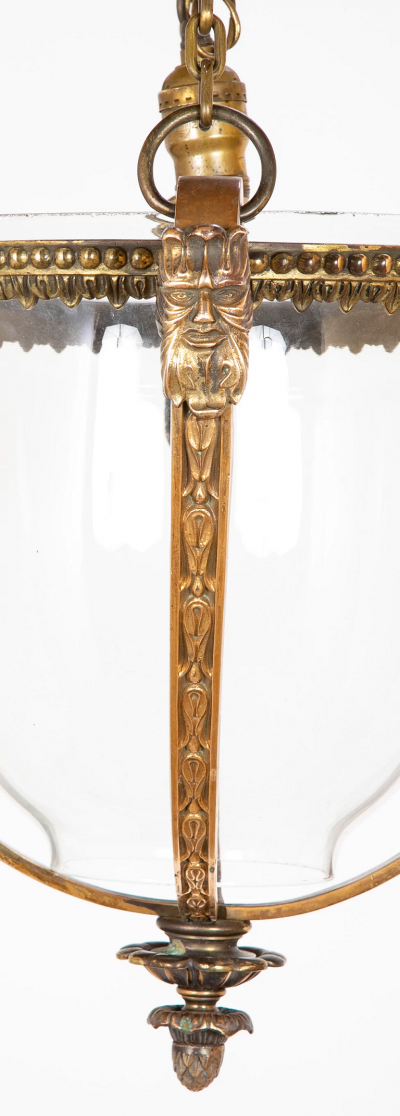 Bronze Classical Bell Jar Form Lantern