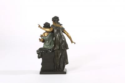 Bronze Decorative Sculpture Female Beauties