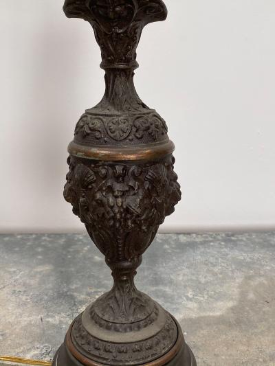 Bronze Ewer Lamp