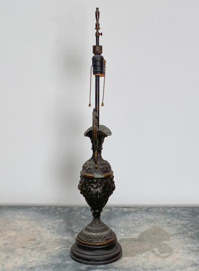 Bronze Ewer Lamp
