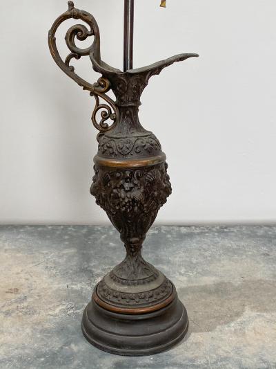 Bronze Ewer Lamp
