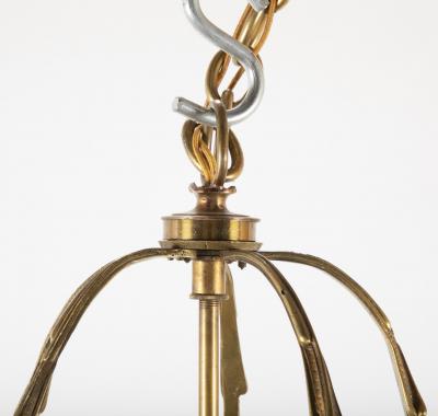 Bronze Five Sided Neo Classic Form Lantern