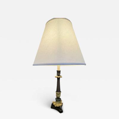 Bronze Gilt Metal Lamp