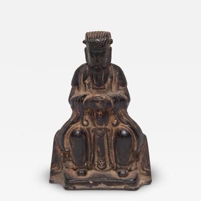 Bronze God of Wealth Altar Figure