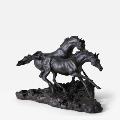 Bronze Horse Sculpture