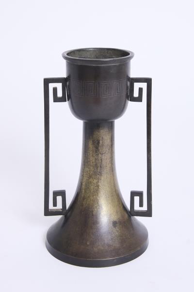 Bronze Ikebana Vase