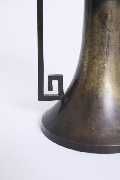Bronze Ikebana Vase