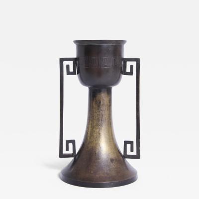 Bronze Ikebana Vase