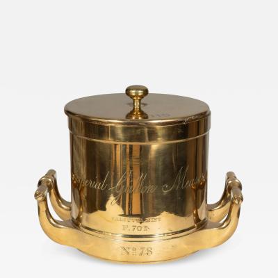 Bronze Imperial Gallon Measure Calcutta Mint