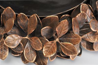 Bronze Kathal Leaf Bowl