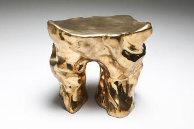 Bronze Lava Stool 2010