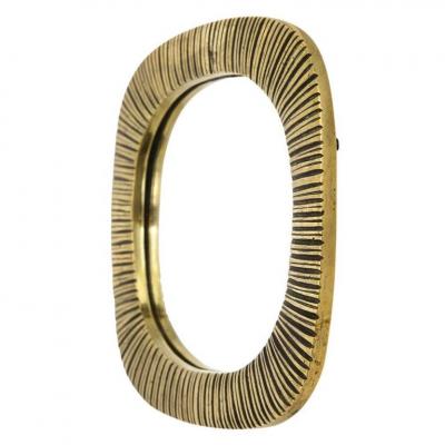 Bronze Mirror Ribbed