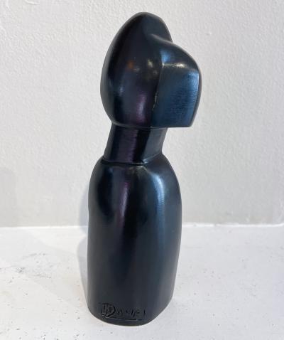 Bronze Mother Child Sculpture by Marthe Donas