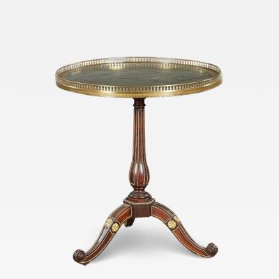 Bronze Mounted Neoclassical Tripod Table