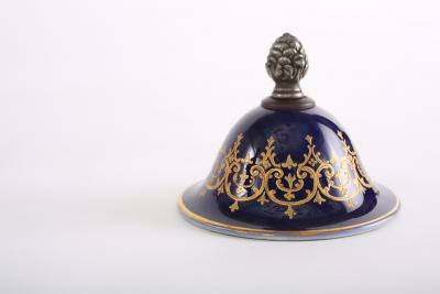 Bronze Mounted S vres Porcelain Covered Urn