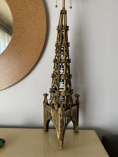 Bronze Neo Gothic Lamp