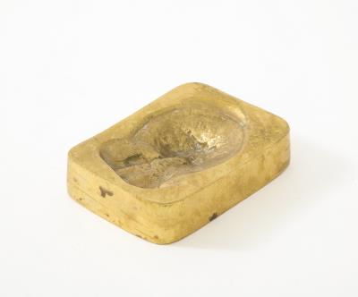 Bronze Paperweight by B W Genis France c 1980