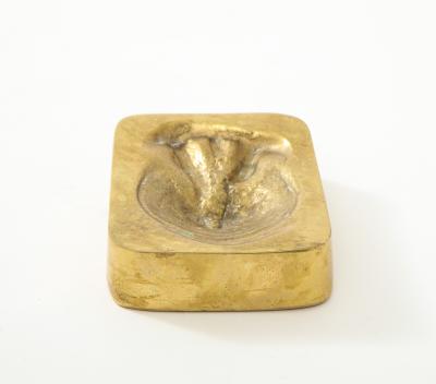 Bronze Paperweight by B W Genis France c 1980