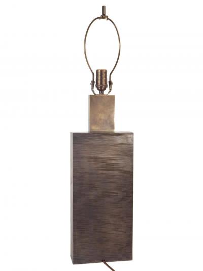 Bronze Pillar Lamp