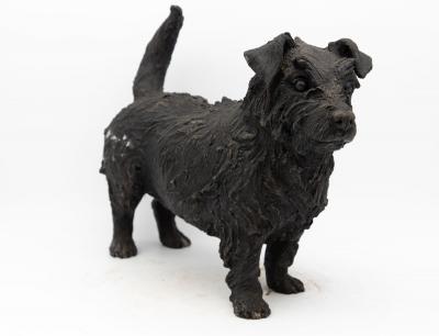 Bronze Scottie Scottish terrier English Mid 20th century
