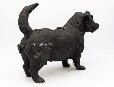 Bronze Scottie Scottish terrier English Mid 20th century