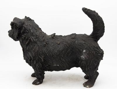 Bronze Scottie Scottish terrier English Mid 20th century