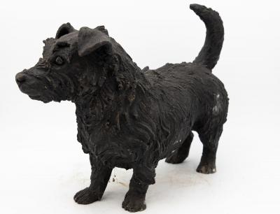 Bronze Scottie Scottish terrier English Mid 20th century