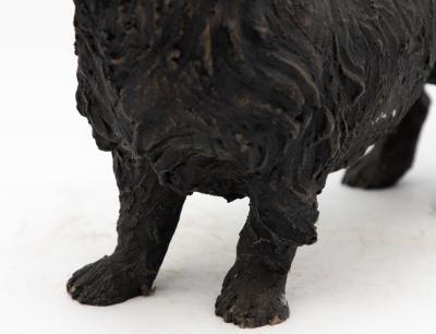 Bronze Scottie Scottish terrier English Mid 20th century