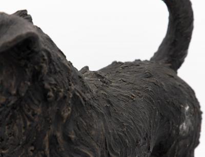 Bronze Scottie Scottish terrier English Mid 20th century