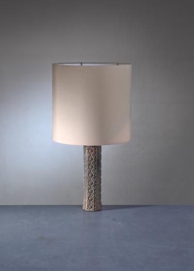 Bronze Sculptural Table Lamp