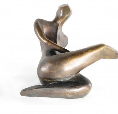 Bronze Sculpture of a Man