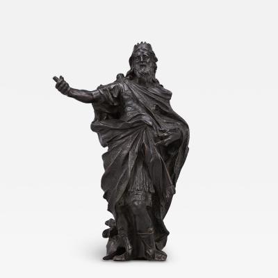 Bronze Statuette of Moses by Lorenzo Vaccaro