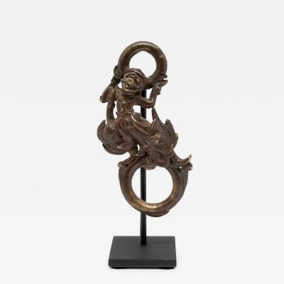 Bronze Wrathful Deity Ring