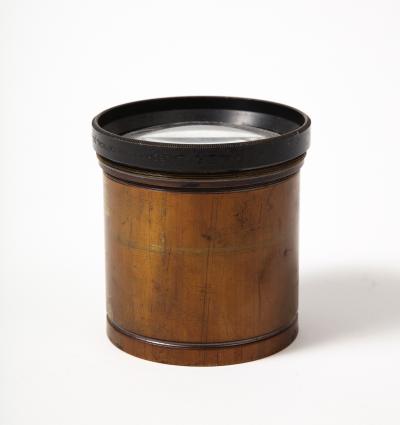 Bronze and Glass Vintage Lens 20th C