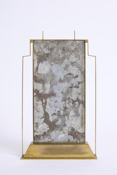 Bronze and Stone Stand