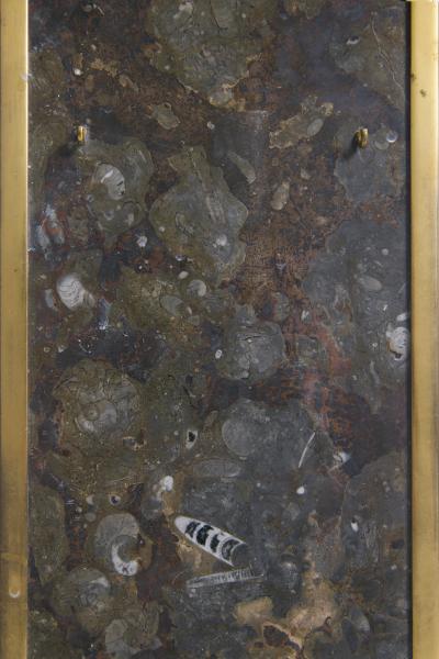 Bronze and Stone Stand