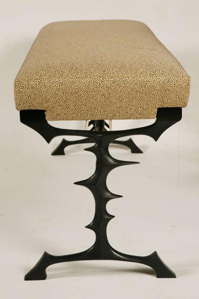 Bronze bench