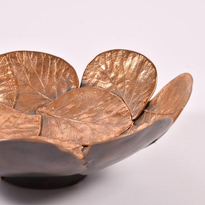 Bronze layered Leaf bowl