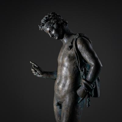 Bronze of Narcissus after the Antique 20th Century