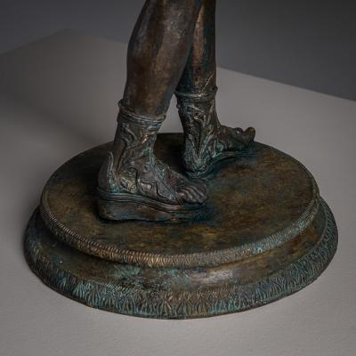 Bronze of Narcissus after the Antique 20th Century
