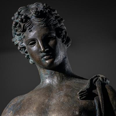 Bronze of Narcissus after the Antique 20th Century