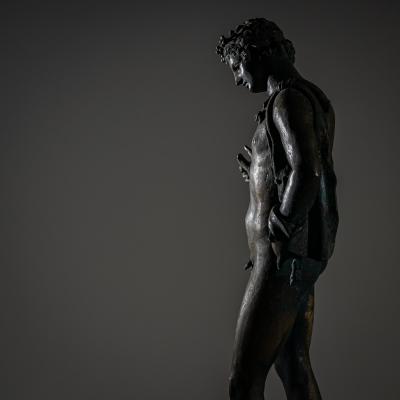 Bronze of Narcissus after the Antique 20th Century