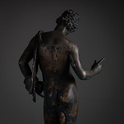 Bronze of Narcissus after the Antique 20th Century