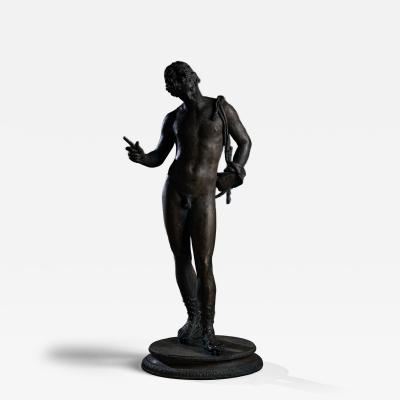 Bronze of Narcissus after the Antique 20th Century