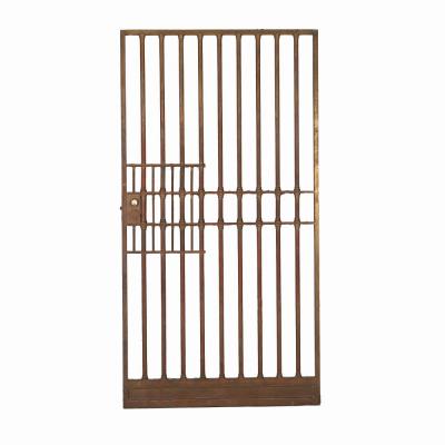 Bronze vault door and a pair of matching panels C 1910 