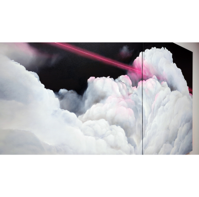 Brooklyn Whelan Sprite Transmission diptych ca 2024