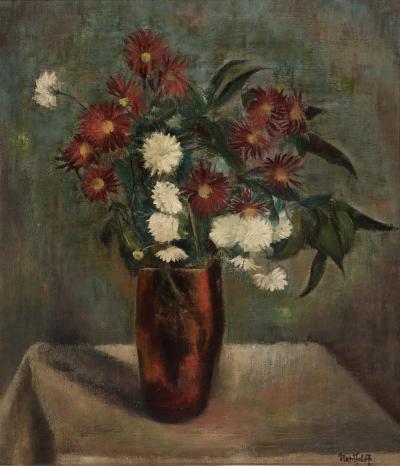 Bror Julius Olsson BJO Nordfeldt Still Life with Flowers like Kisling