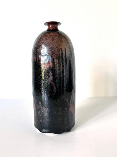 Brother Thomas Bezanson Early Ceramic Vase with Honan Glaze by Brother Thomas Bezanson