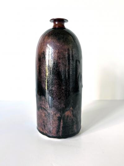 Brother Thomas Bezanson Early Ceramic Vase with Honan Glaze by Brother Thomas Bezanson