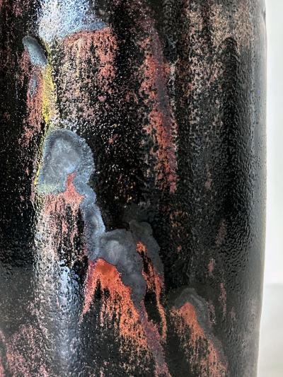 Brother Thomas Bezanson Early Ceramic Vase with Honan Glaze by Brother Thomas Bezanson